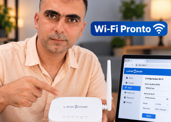 Como Configurar o Link One L1-RW131 e Deixar o Wi-Fi Pronto