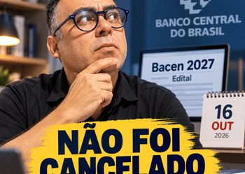Concurso Banco Central: O Prazo ACABOU? E Agora?