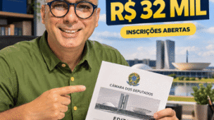 inscrições concurso Câmara 2026